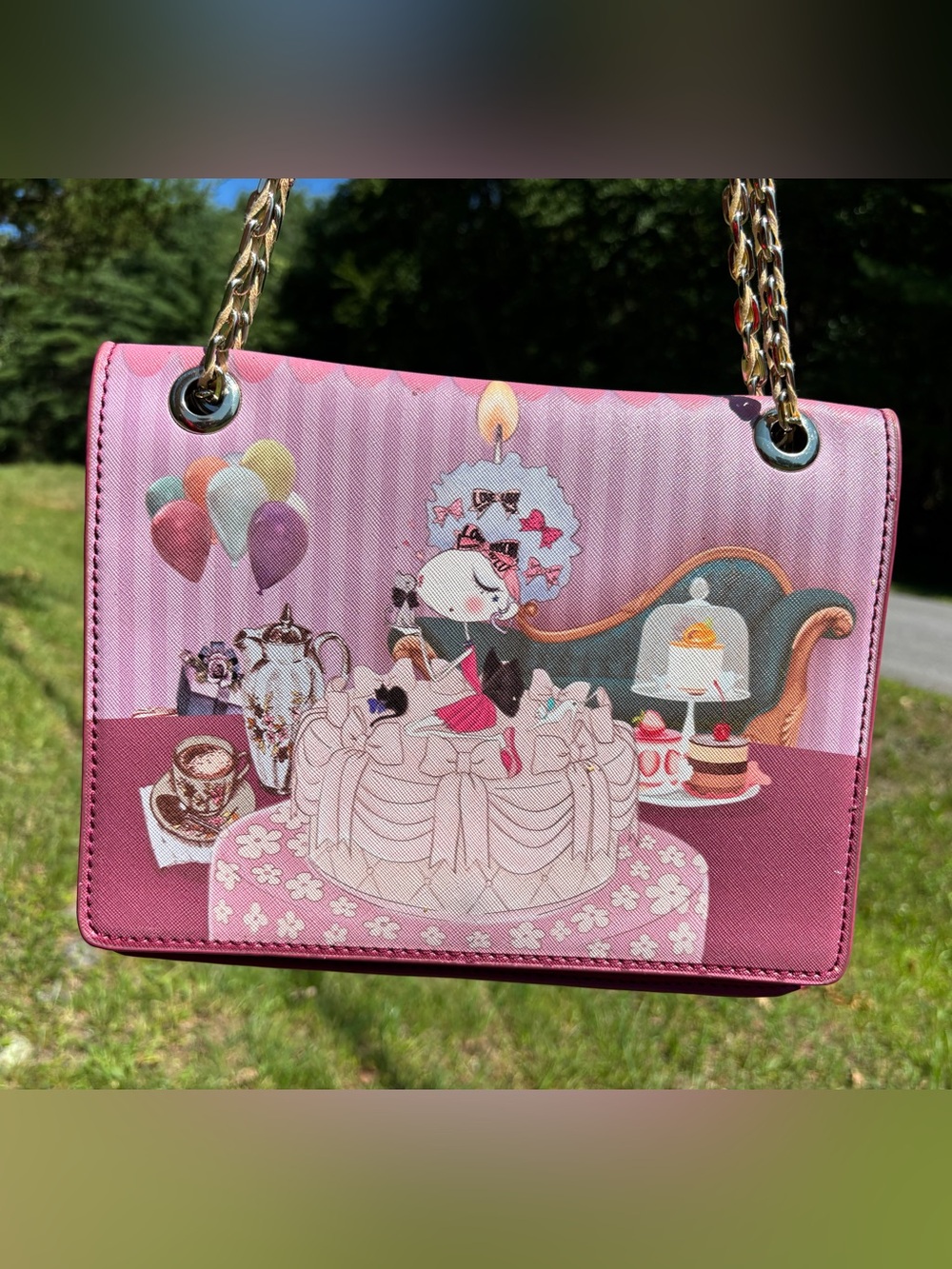 Love Moschino Party Shoulder Bag - Picture 3 of 17
